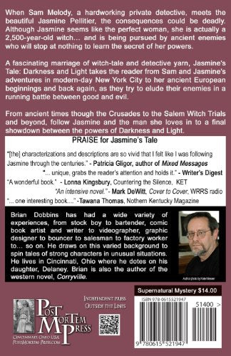 Jasmine'S Tale: Darkness And Light: Jasmine & Sam Chronicles: Book One,Used