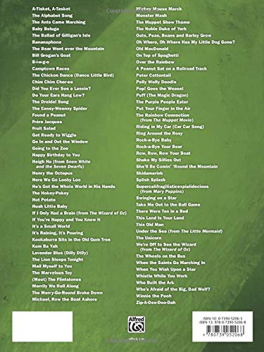 World's Greatest Children's Songs: 87 of the World's Most Popular and Best Loved Traditional and Contemporary Children's Songs,Used