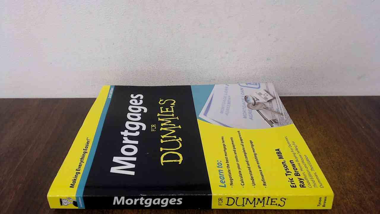 Mortgages For Dummies, 3Rd Edition,New