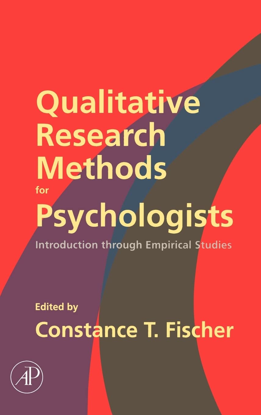Qualitative Research Methods for Psychologists: Introduction through Empirical Studies,Used