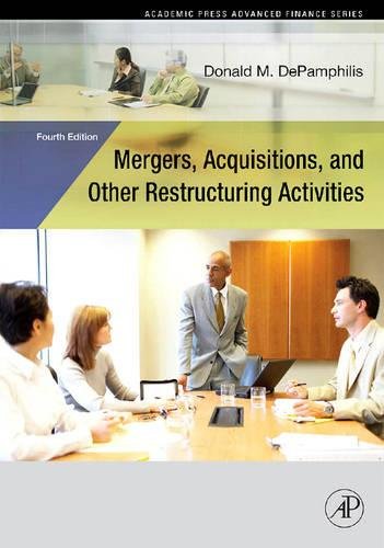 Mergers, Acquisitions, and Other Restructuring Activities (Academic Press Advanced Finance),Used