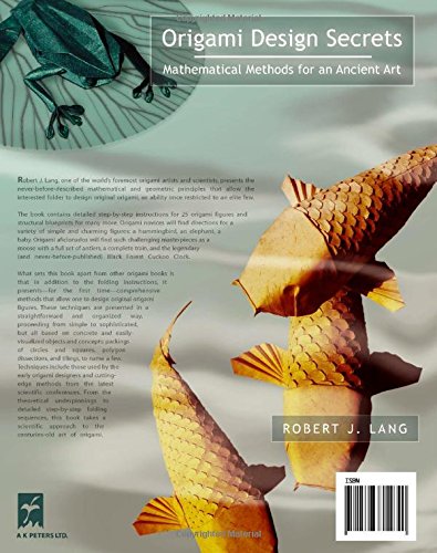 Origami Design Secrets: Mathematical Methods for an Ancient Art by A K Peters/CRC Press - Explore Techniques for Creative Paper Folding