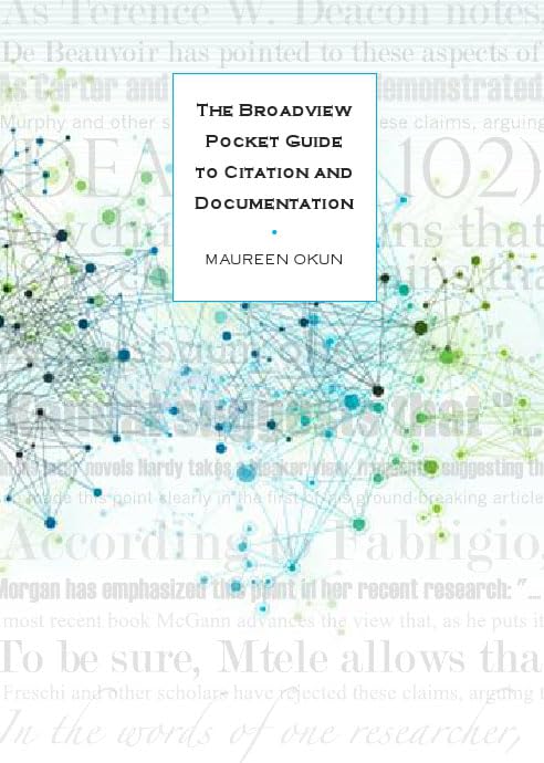 The Broadview Pocket Guide to Citation and Documentation,Used