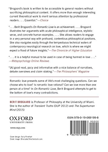 On Romantic Love: Simple Truths about a Complex Emotion (Philosophy in Action),Used