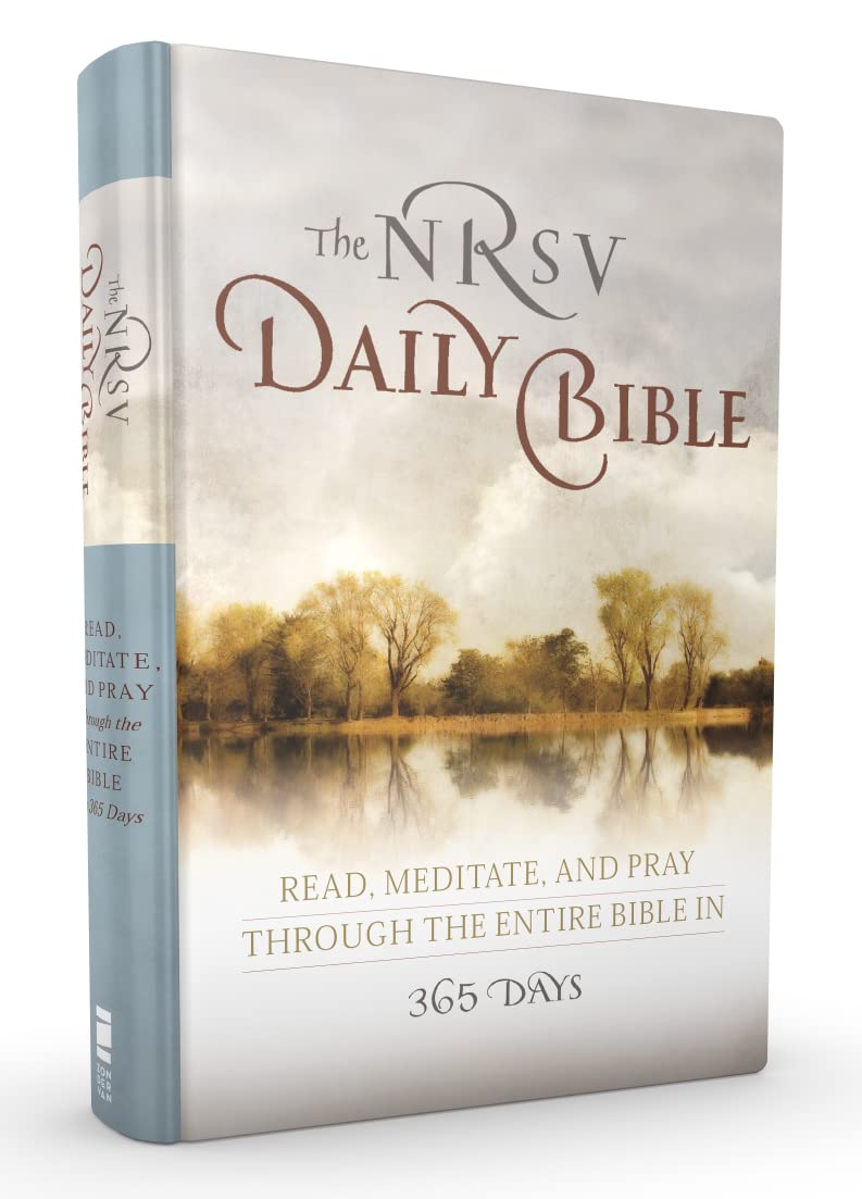 The NRSV Daily Bible: Read, Meditate, and Pray Through the Entire Bible in 365 Days,Used