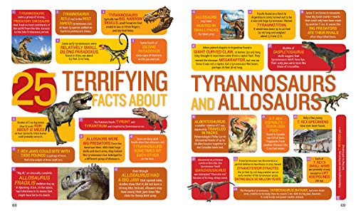1,000 Facts About Dinosaurs, Fossils, and Prehistoric Life,Used