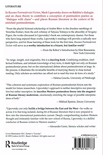 Russian Postmodernist Fiction: Dialogue with Chaos,Used