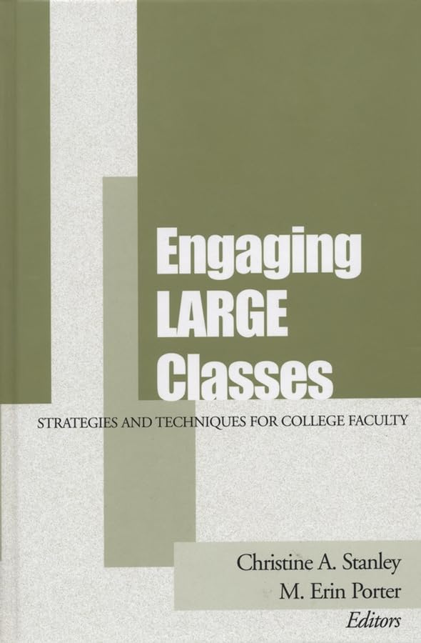Engaging Large Classes: Strategies and Techniques for College Faculty,Used
