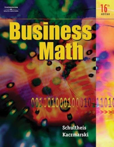 Business Math,New