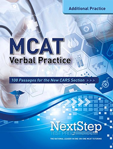 MCAT Verbal Practice: 108 Passages for the New CARS Section (More MCAT Practice),Used