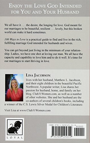 100 Ways To Love Your Husband: the lifelong journey of learning to love each other,Used