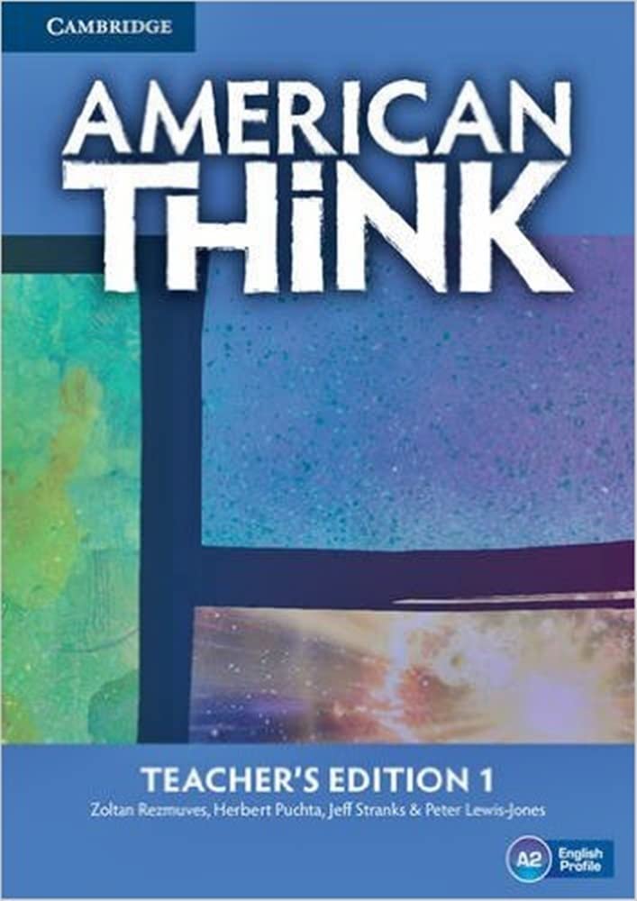 American Think Level 1 Teacher's Edition,Used