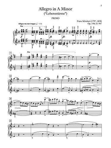 Schubert  Allegro in A Minor, Op. 144 (Lebensstrme