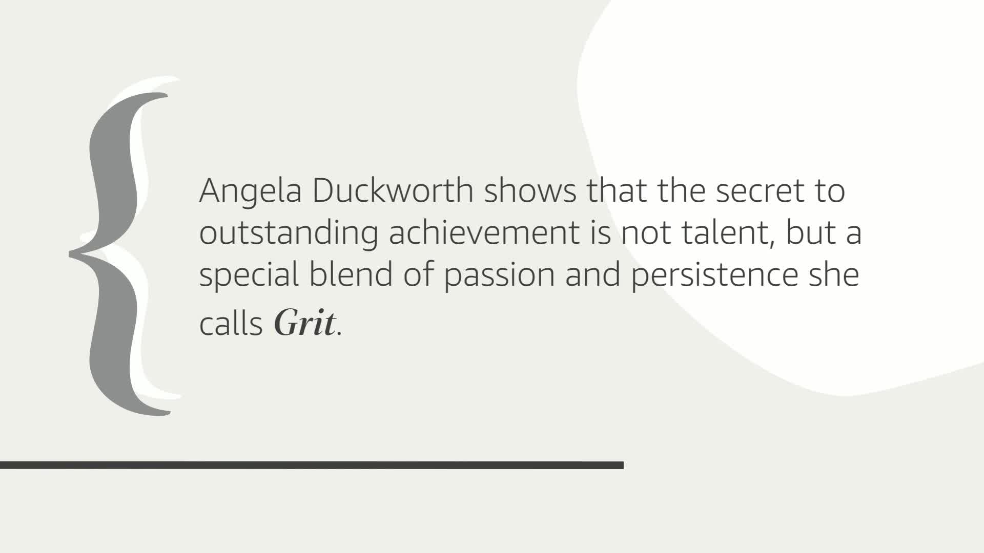 Grit: The Power of Passion and Perseverance,New
