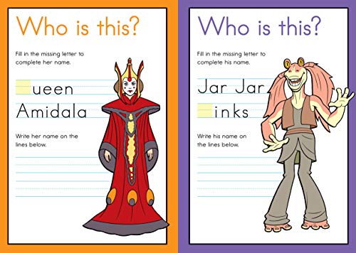 Star Wars Workbook: Kindergarten Writing And Abcs (Star Wars Workbooks),New