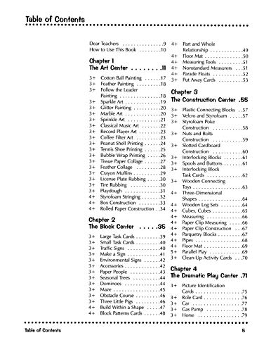 Squish, Sort, Paint & Build: Over 200 Easy Learning Center Activities,Used