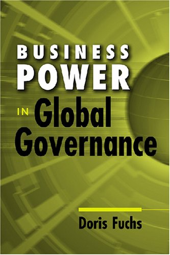 Business Power In Global Governance,Used