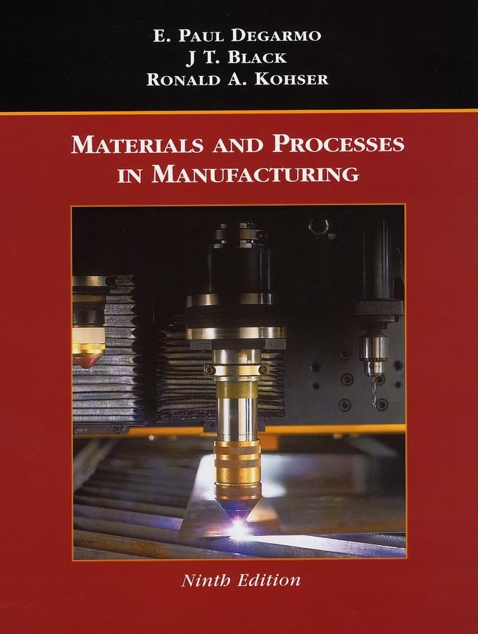 Materials and Processes in Manufacturing,Used