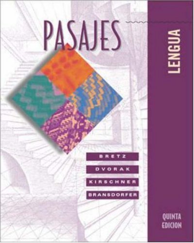 Pasajes: Lengua (Student Edition),Used