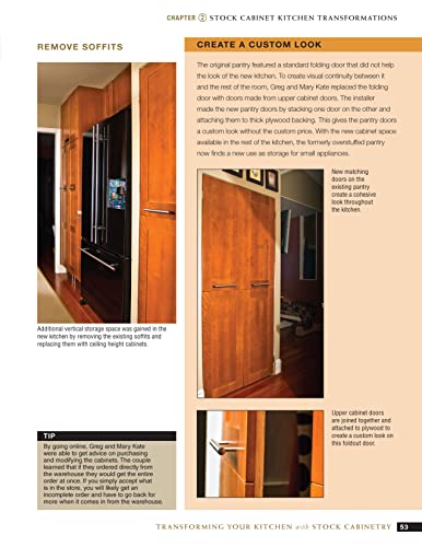 Transforming Your Kitchen with Stock Cabinetry: Design, Select, and Install for a Custom Look at the Right Price,Used