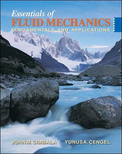 Essentials Of Fluid Mechanics: Fundamentals And Applications W/ Student Resource Dvd,New