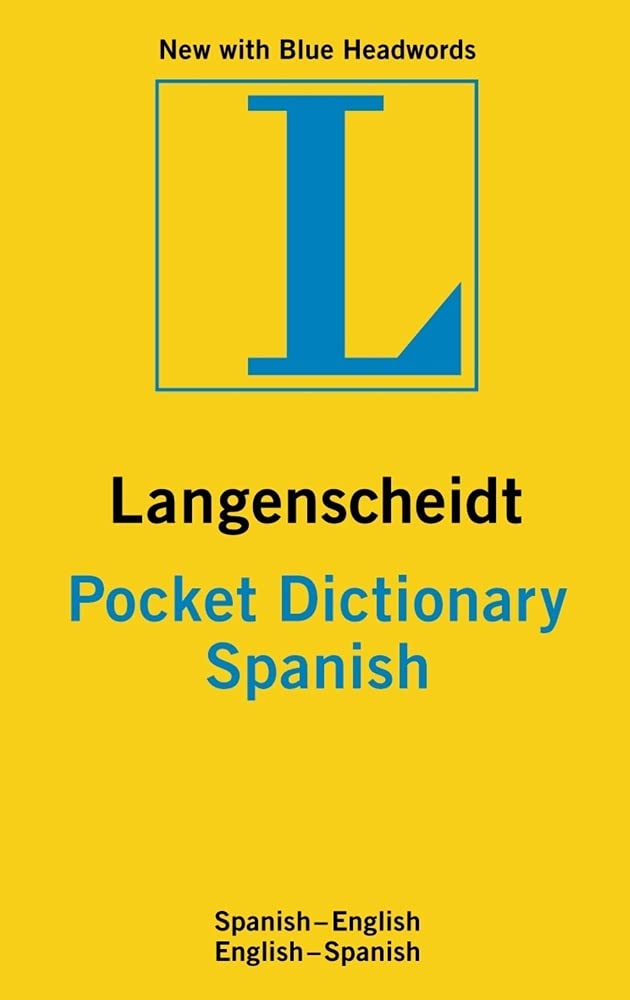 Langenscheidt Pocket Dictionary Spanish (Langenscheidt Pocket Dictionaries),New