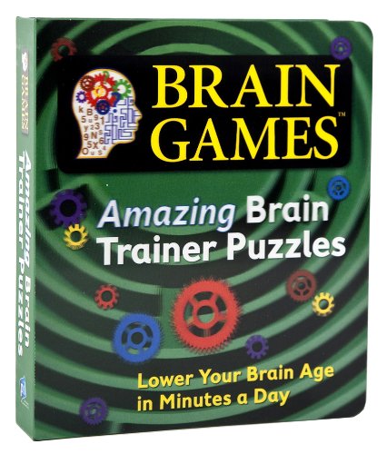 Brain Games Amazing Brain Trainer Puzzles,Used