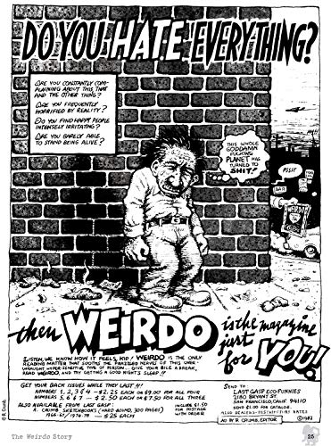 The Book of Weirdo: A Retrospective of R. Crumb's Legendary Humor Comics Anthology,Used