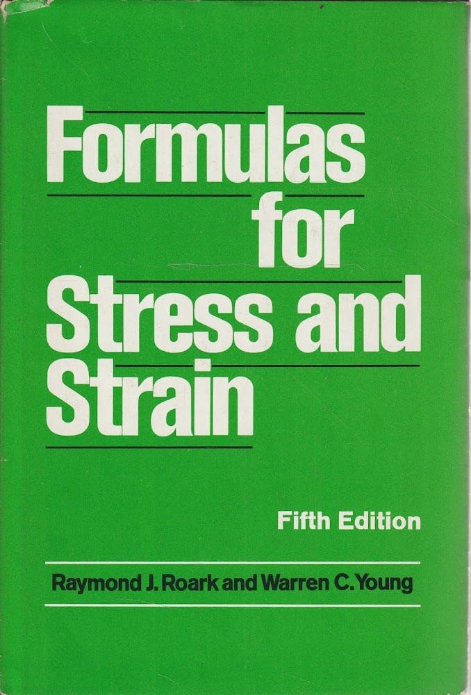 Formulas for Stress and Strain (5th Edition),New