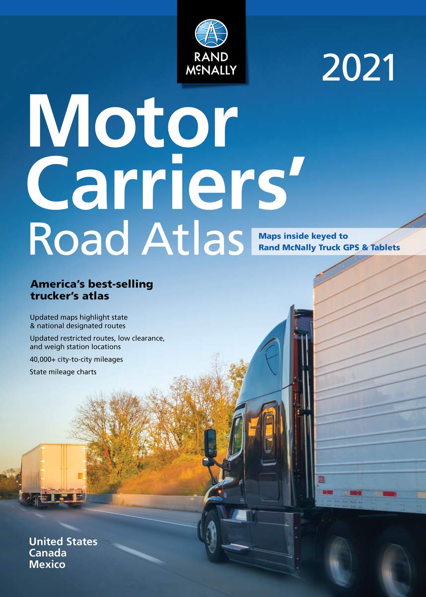Rand McNally 2021 Motor Carriers' Road Atlas (Rand McNally Motor Carriers' Road Atlas),Used