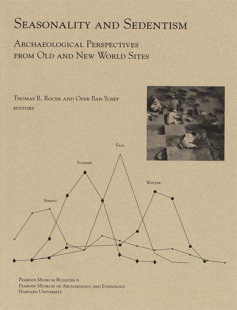 Seasonality And Sedentism : Archaeological Perspectives From Old And New World Sites (Peabody Museum Bulletin 6),Used
