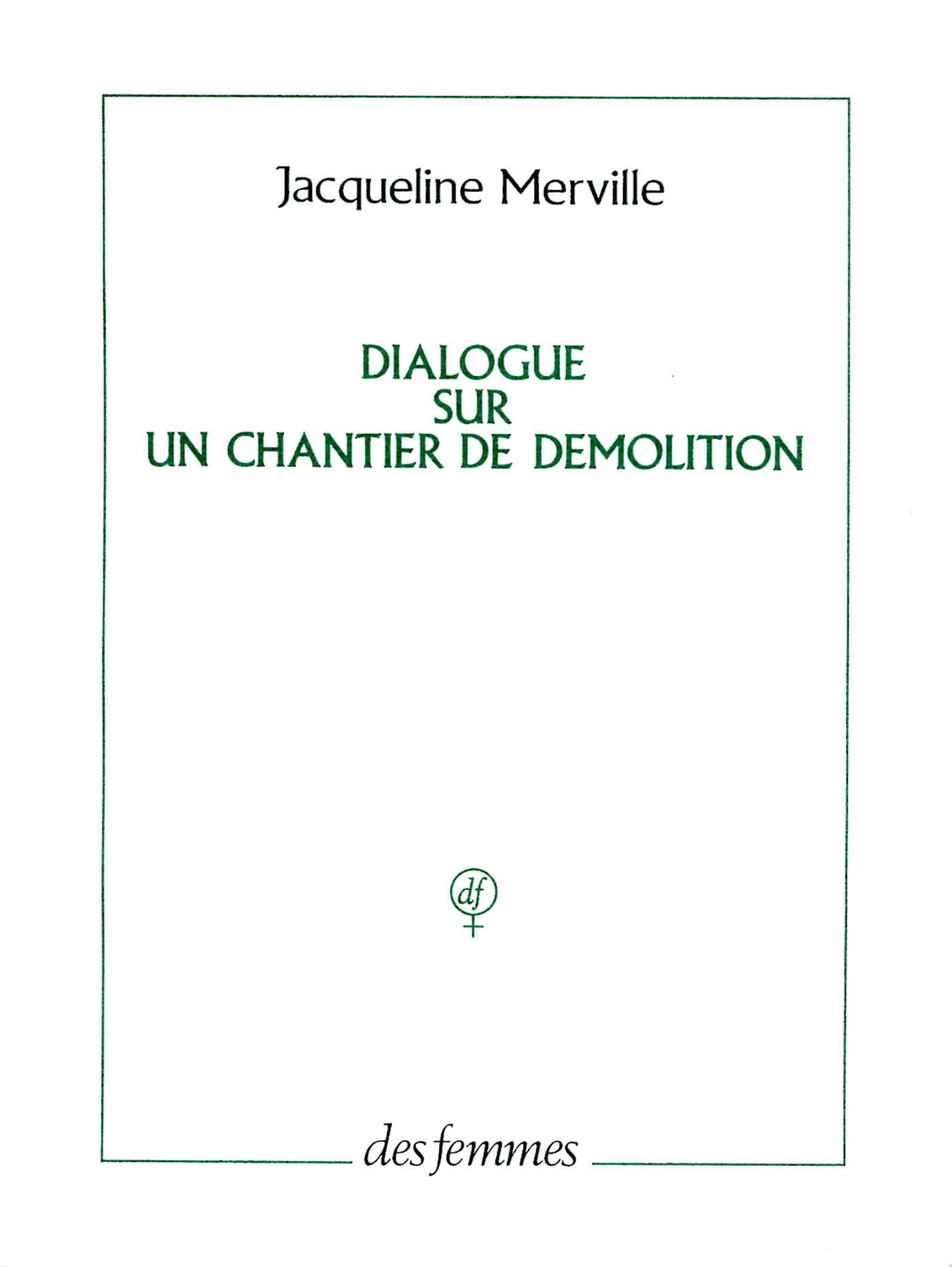 Dialogue sur un chantier de dmolition,Used