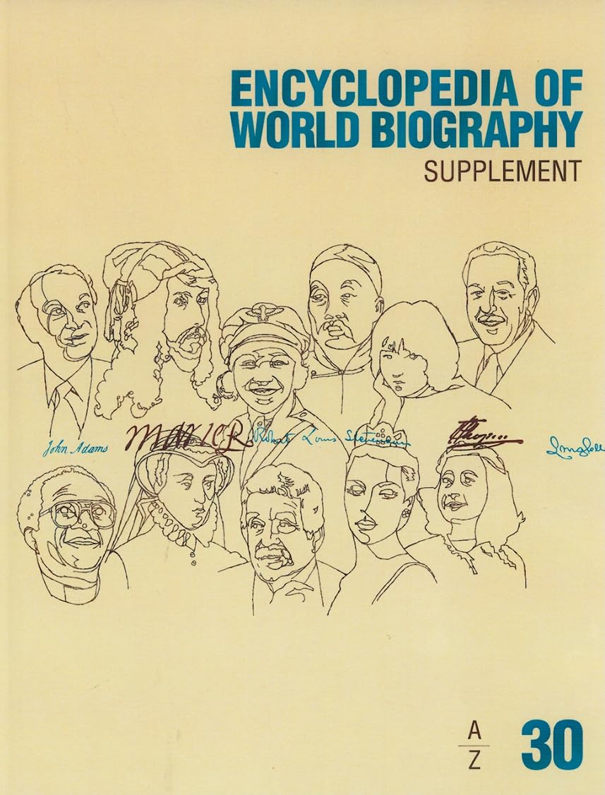 Encyclopedia of World Biography: 2010 Supplement (Encyclopedia of World Biography Supplement, 30),Used