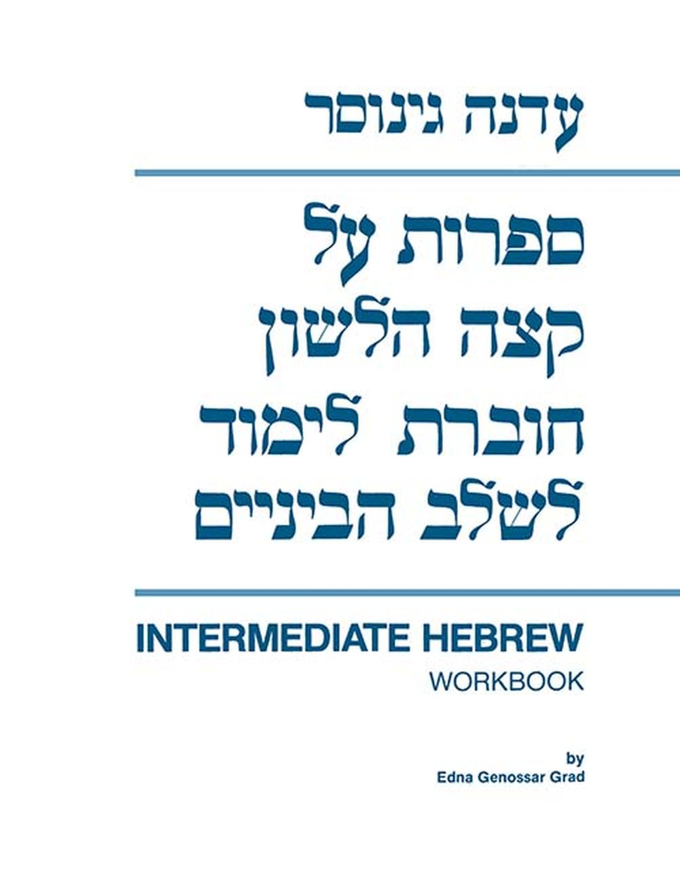 Sifrut Al Ketzeh Halashon: Intermediate Hebrew Workbook,Used
