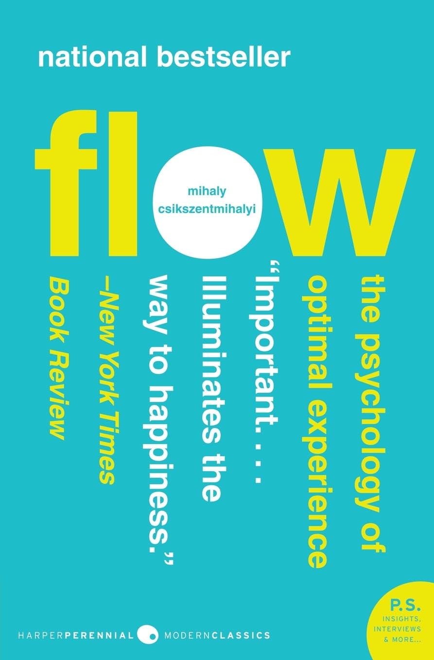 Flow: The Psychology of Optimal Experience (Harper Perennial Modern Classics),Used