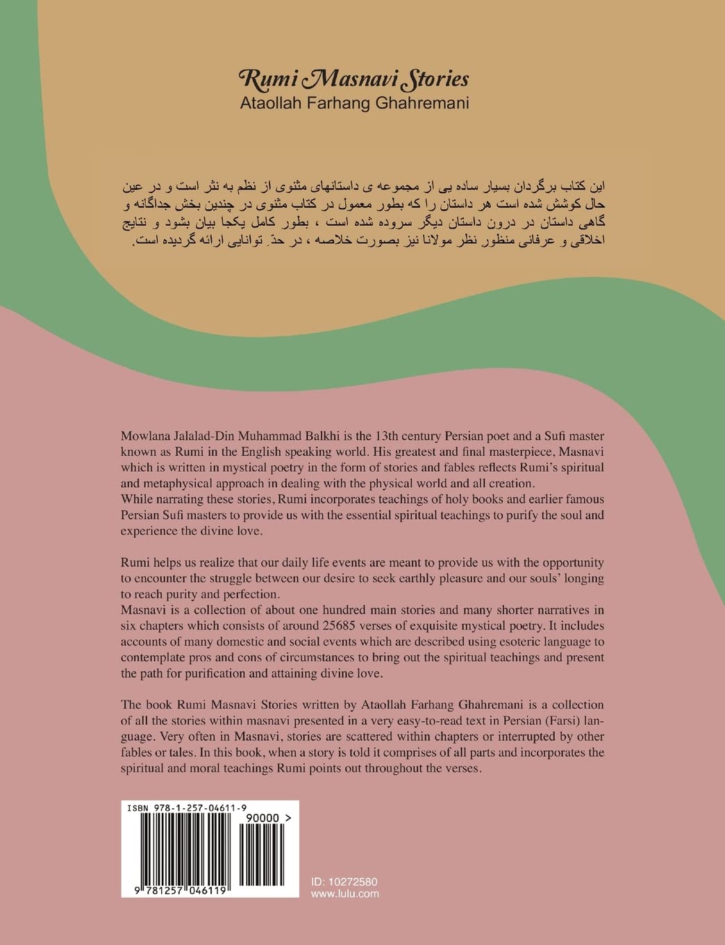 Rumi Masnavi Stories (Farsi Edition),Used