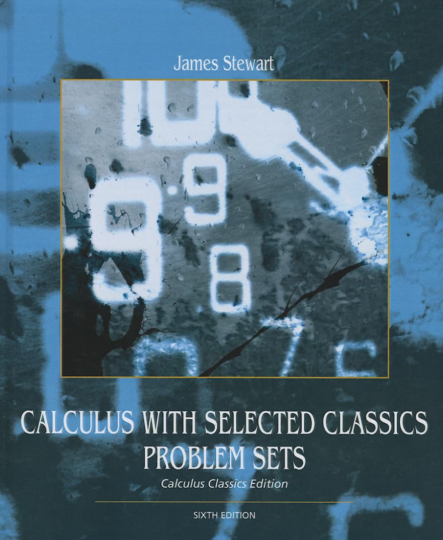 Calculus with Selected Classics Problem,Used