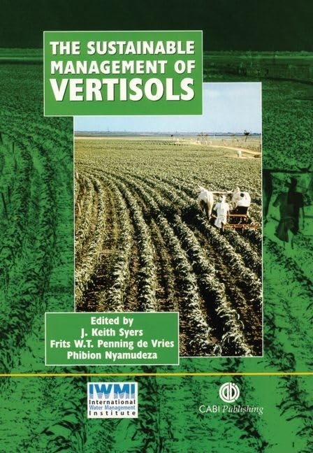 The Sustainable Management Of Vertisols,Used