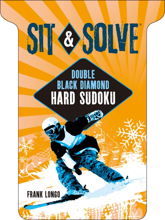 Sit & Solve Double Black Diamond Hard Sudoku (Sit & Solve Series),Used
