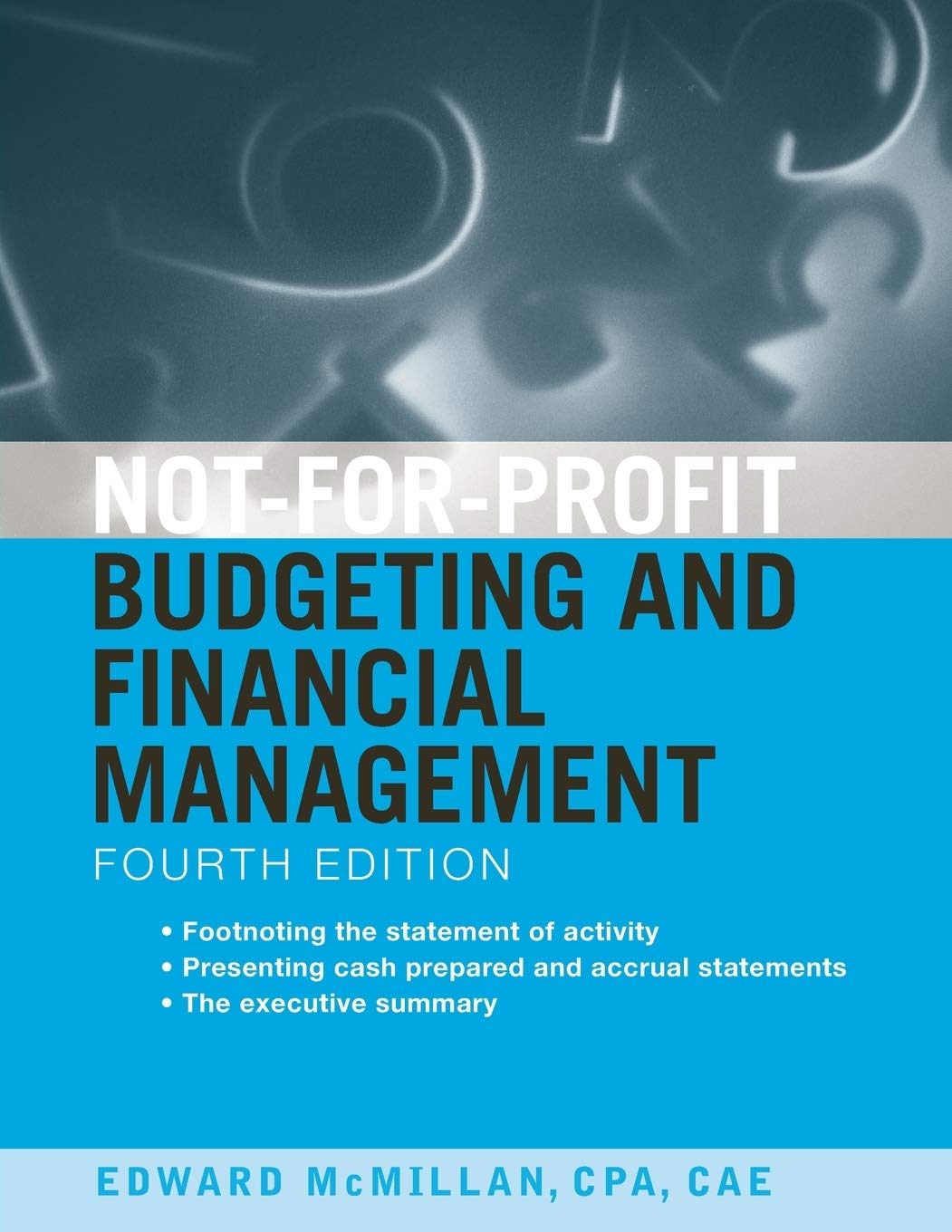 NotforProfit Budgeting and Financial Management,Fourth Edition,New