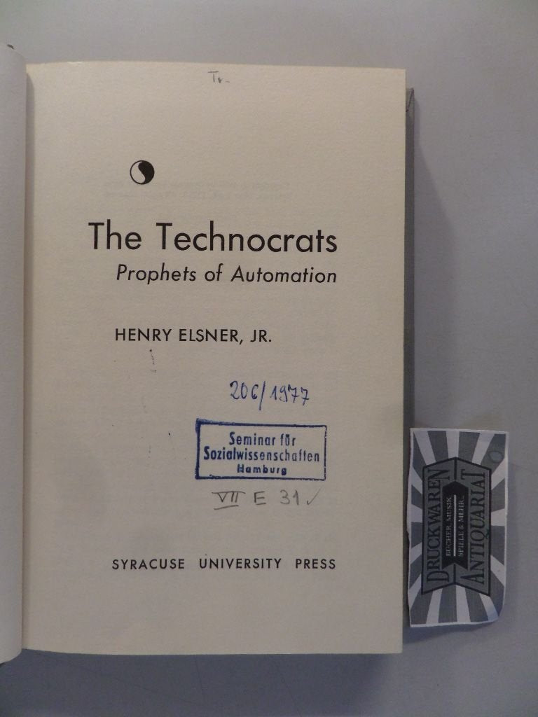 Technocrats, Prophets Of Automation,Used