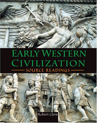 EARLY WESTERN CIVILIZATION SOURCE READINGS  TEXT,Used