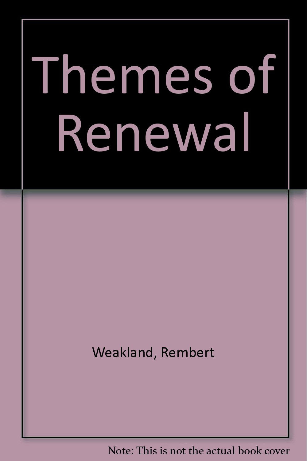 Themes Of Renewal,Used