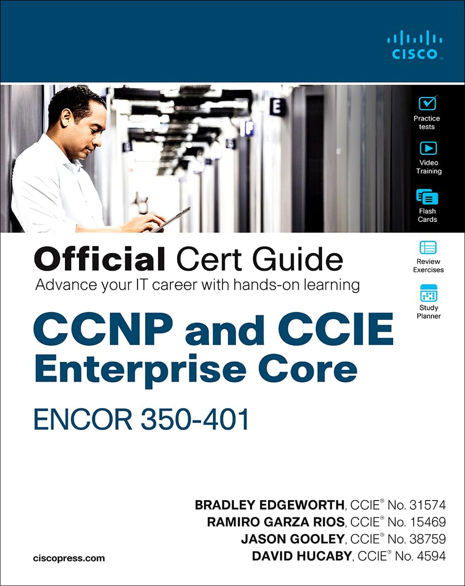 CCNP and CCIE Enterprise Core ENCOR 350401 Official Cert Guide,Used