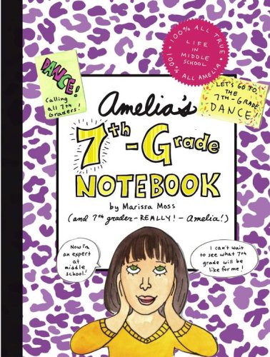 Amelia's 7thGrade Notebook,Used