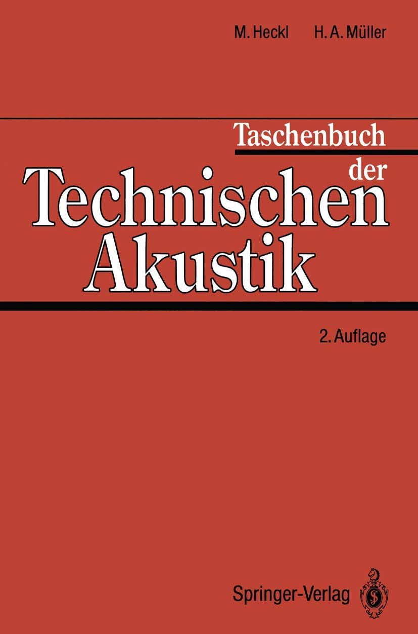 Taschenbuch der Technischen Akustik (German Edition),Used