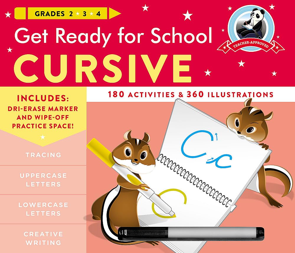 Get Ready For School: Cursive