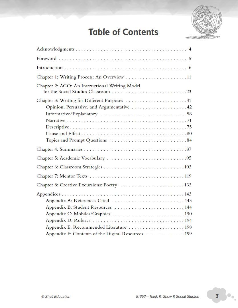Think It, Show It Social Studies: Strategies for Communicating Understanding  Teacher Resource Provides Strategies to Develop C,Used