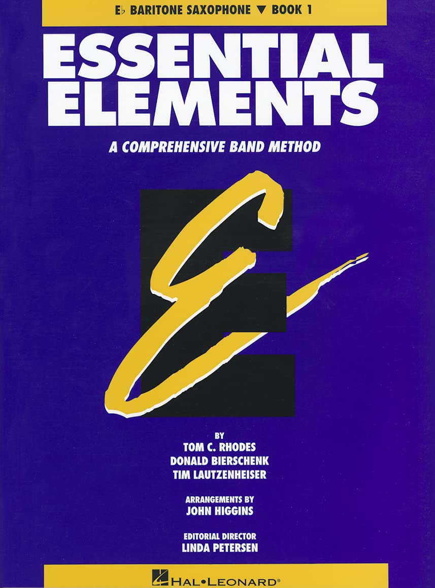 Essential Elements: A Comprehensive Band Method  Eb Baritone Saxophone,Used