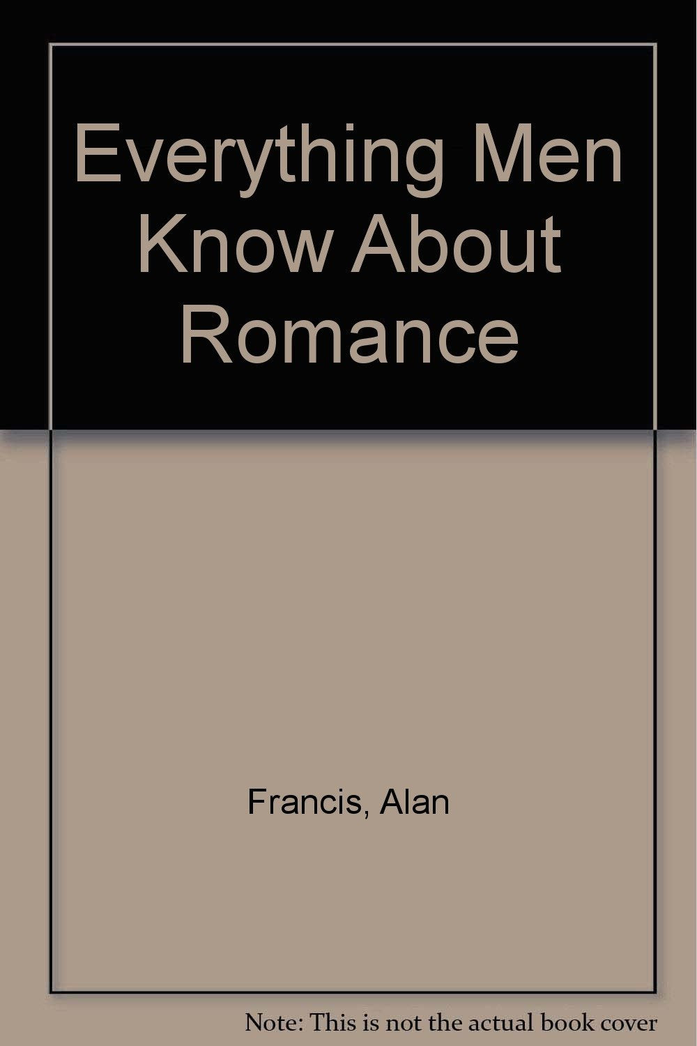 Everything Men Know About Romance,Used